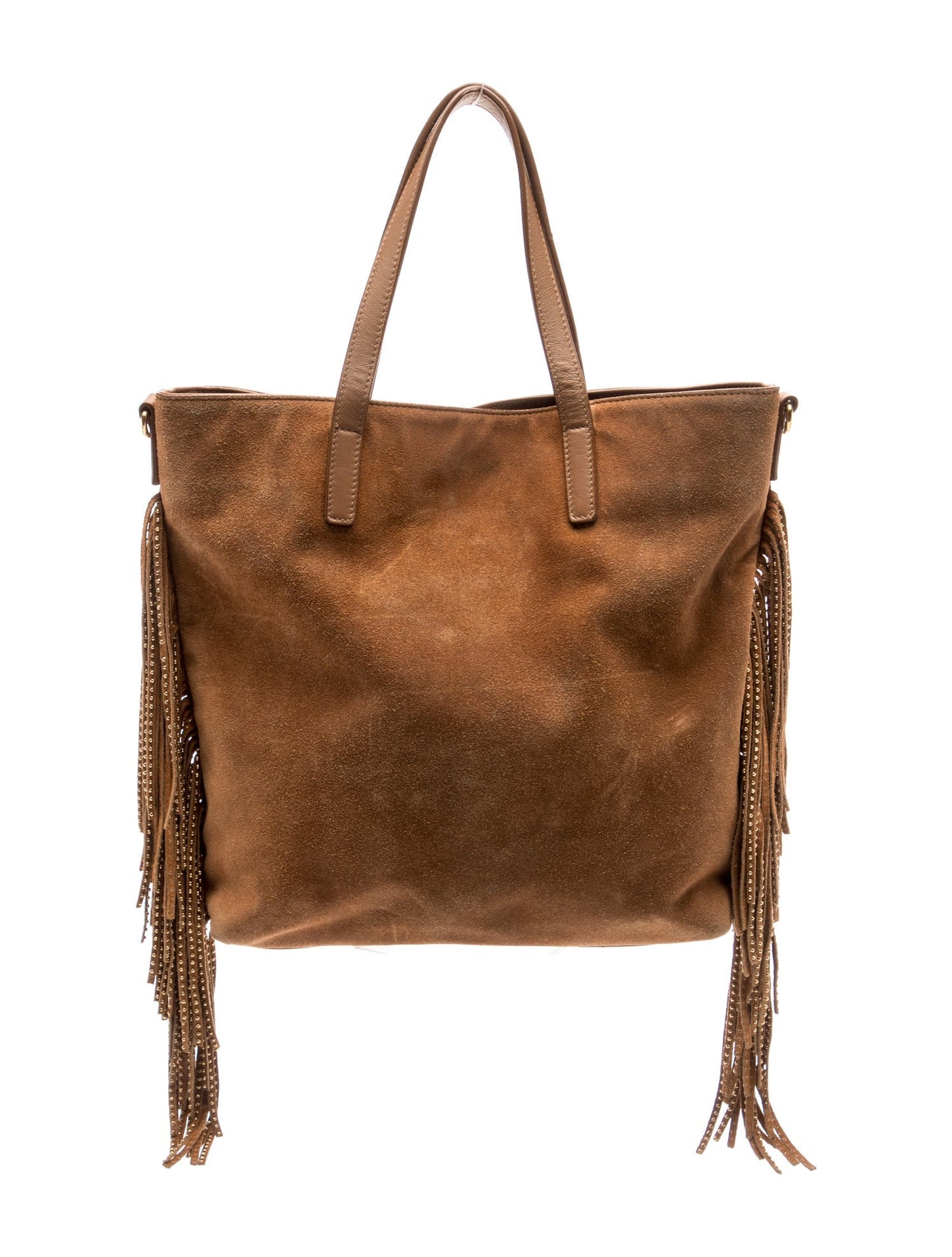 Saint Laurent Suede Suede Tote Bag