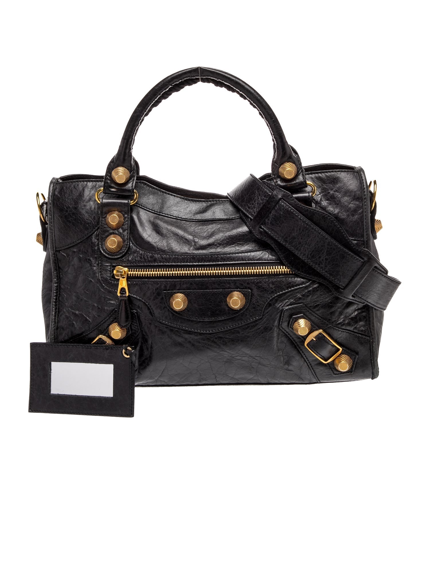 Balenciaga Leather Motocross City Giant