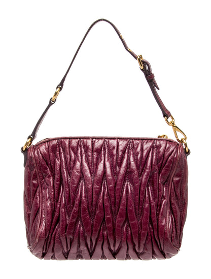 Miu Miu Leather Shoulder Bag