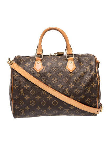LV Monogram Speedy Bandouliere 30
