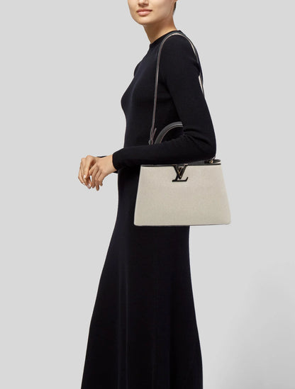 Taurillon Leather Capucines MM