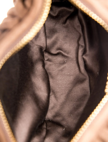 Suede Top Handle Bag
