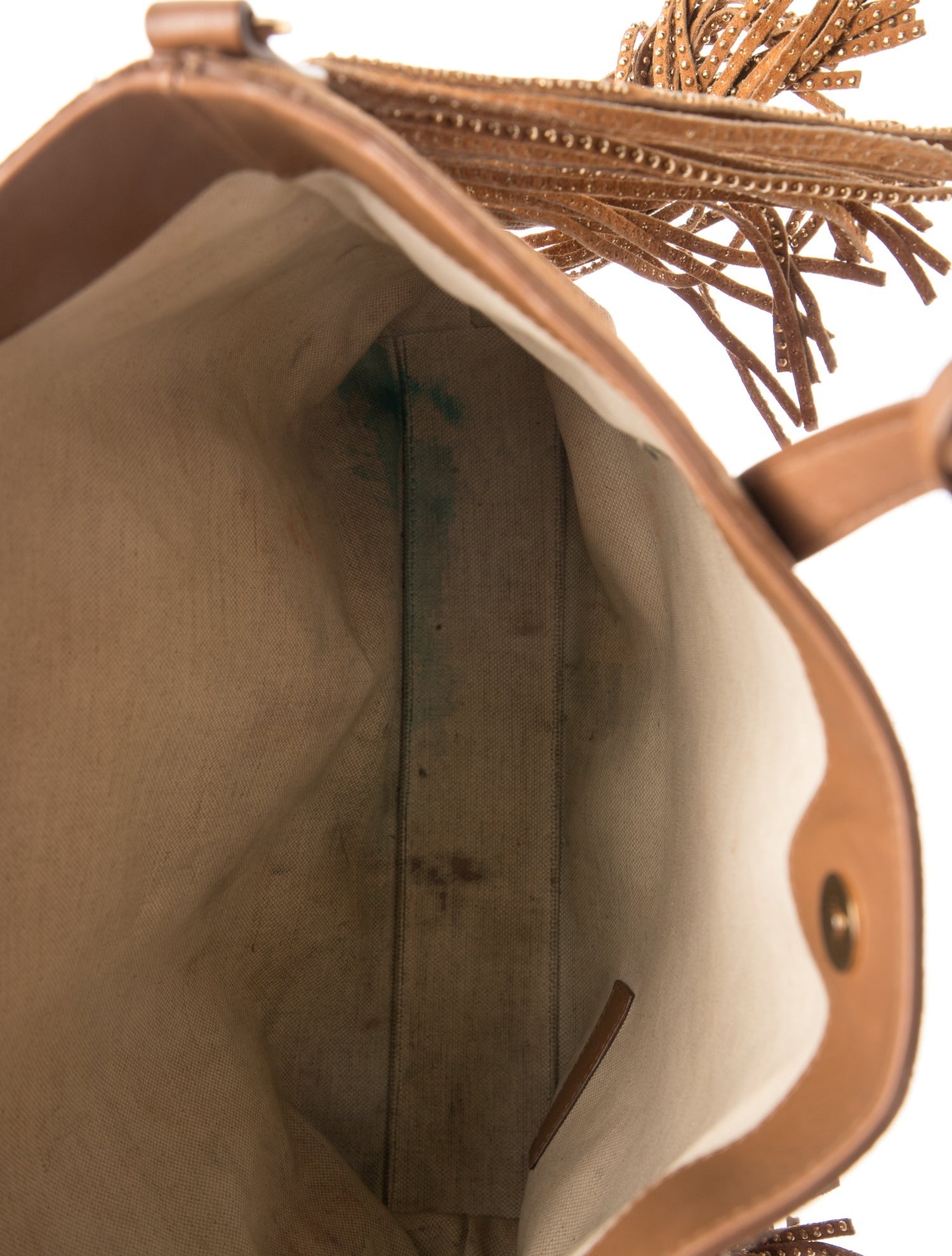 Saint Laurent Suede Suede Tote Bag