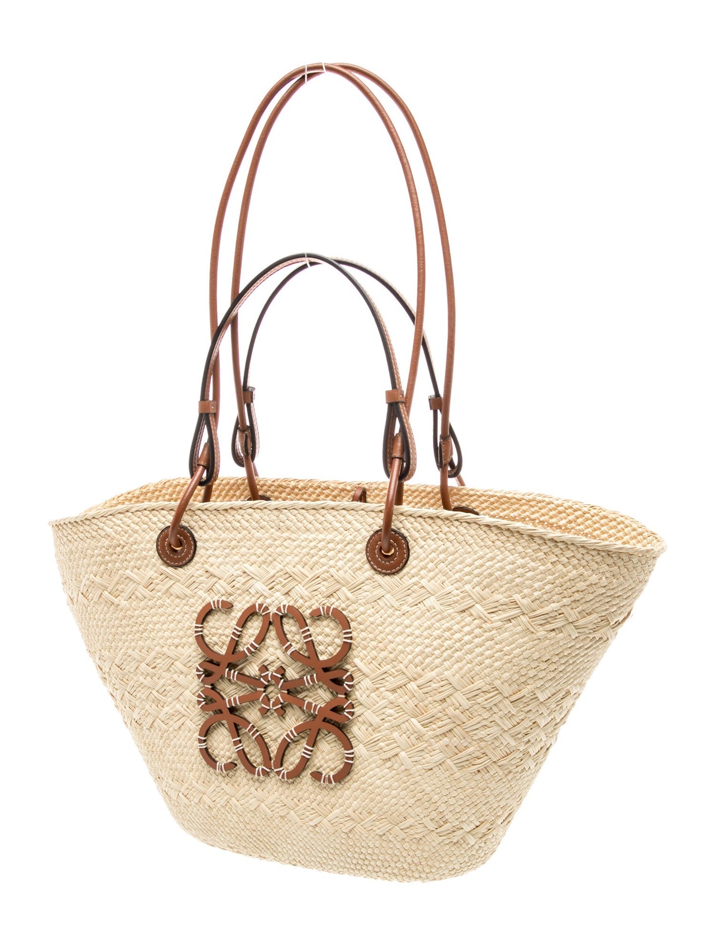 Loewe Raffia Anagram Small