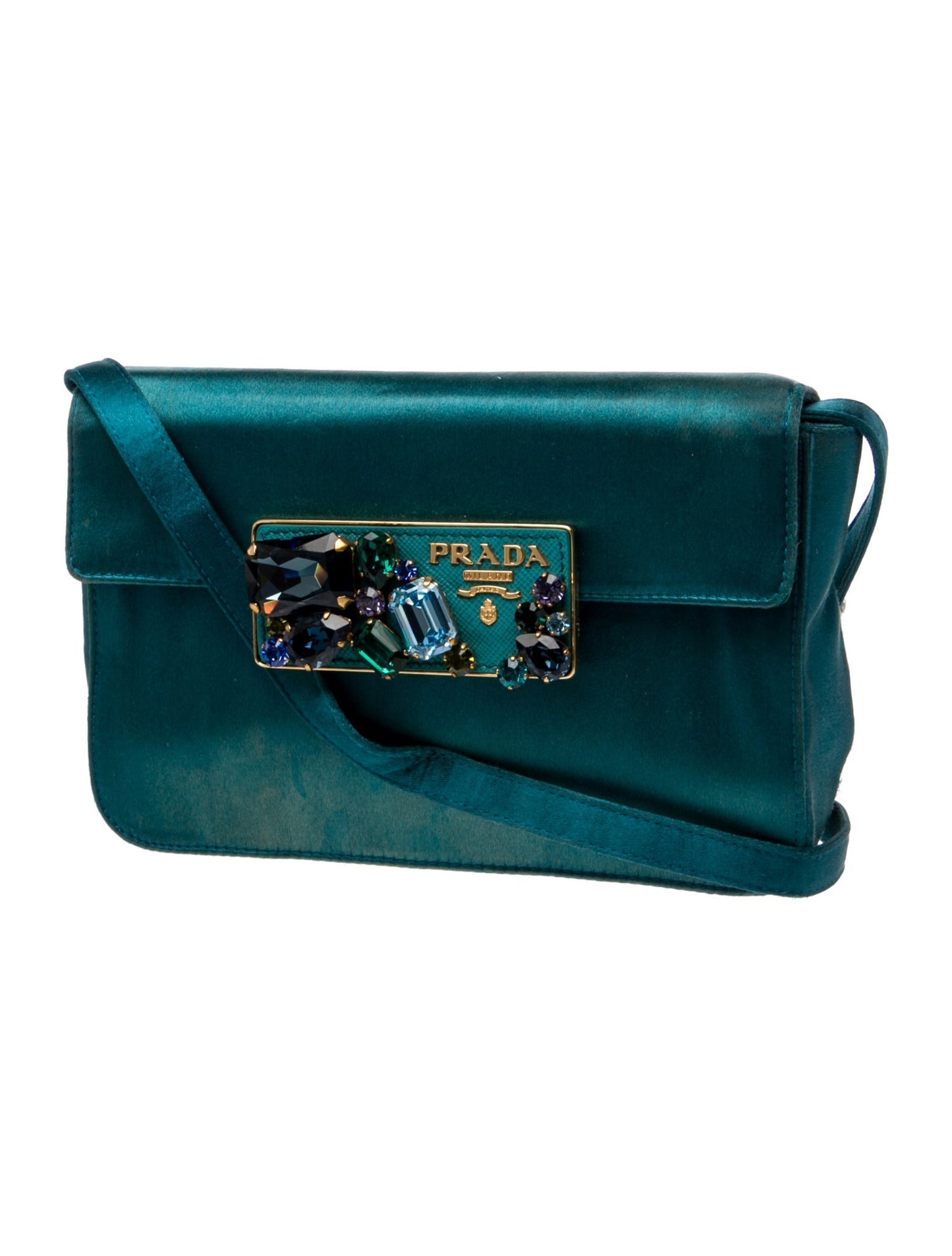 Prada Raso Raso Stone Turquoise