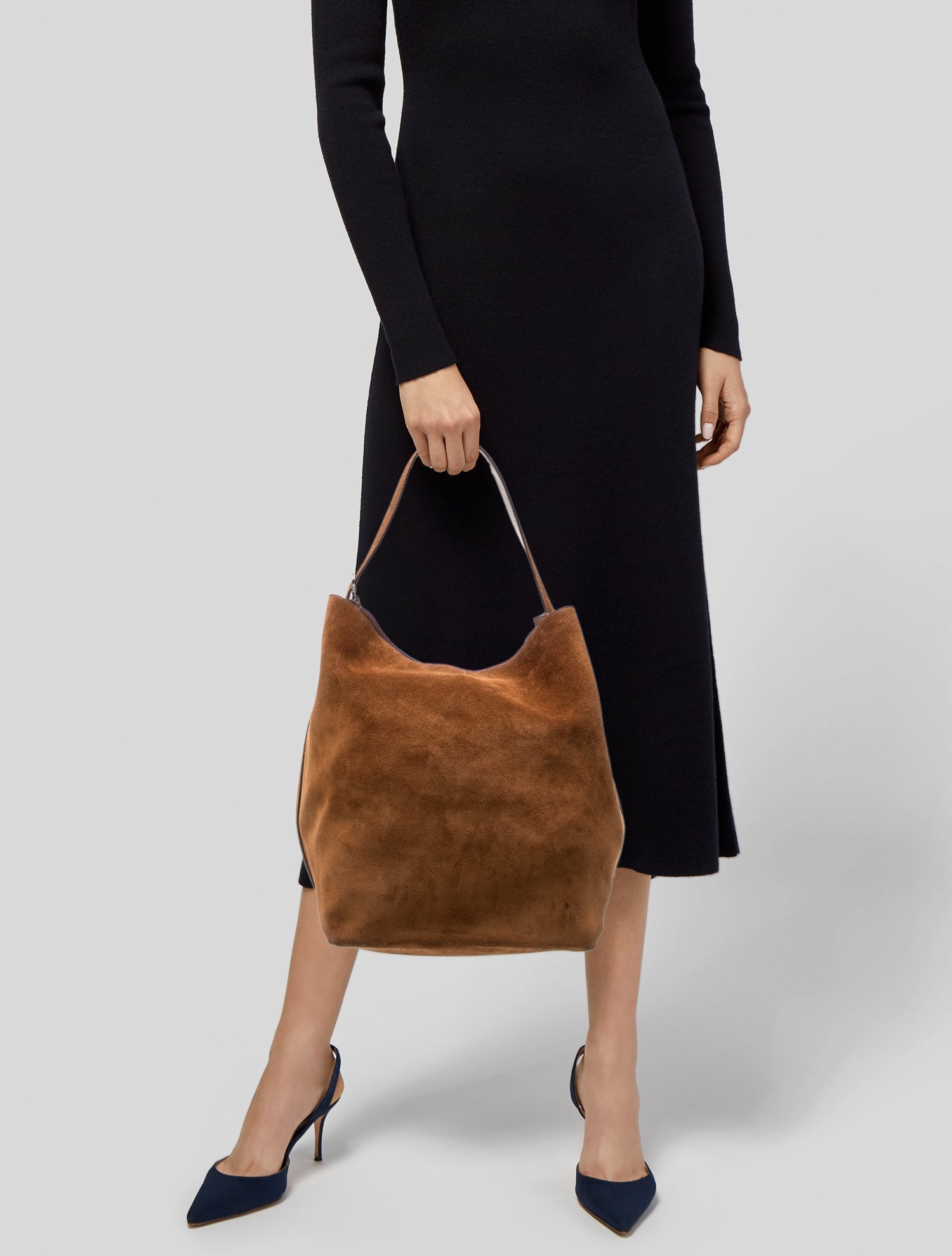 TOTEME Suede Tote