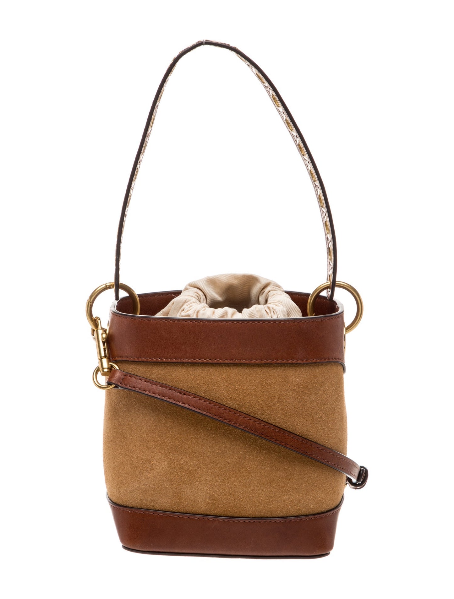 Sandro Suede Top Handle Bag