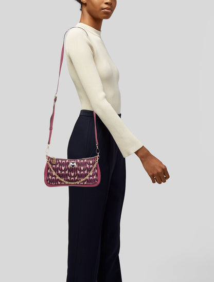 Miu Miu Canvas Crossbody Bag