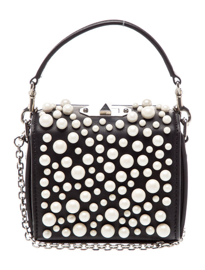 Alexander McQueen Leather Top Handle Bag