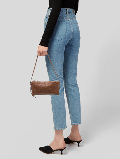 Miu Miu Leather Shoulder Bag