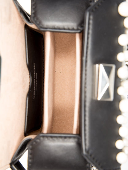Alexander McQueen Leather Top Handle Bag
