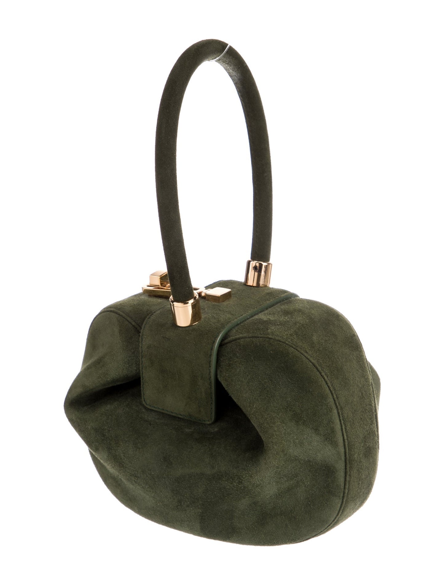 Gabriela Hearst Suede Top Handle Bag