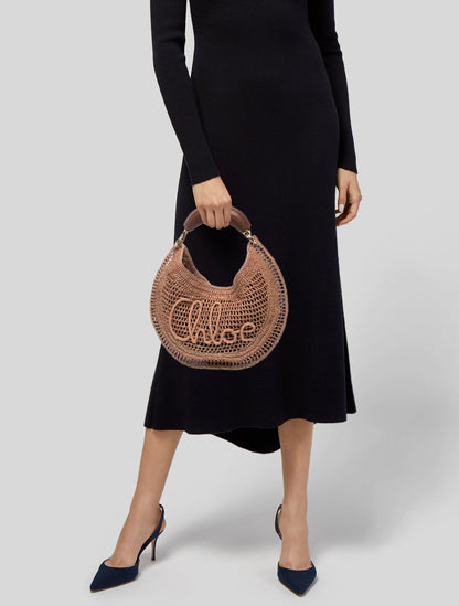 Chloé Straw Chloe Summer Banana Mini