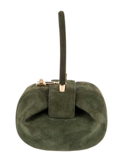 Gabriela Hearst Suede Top Handle Bag
