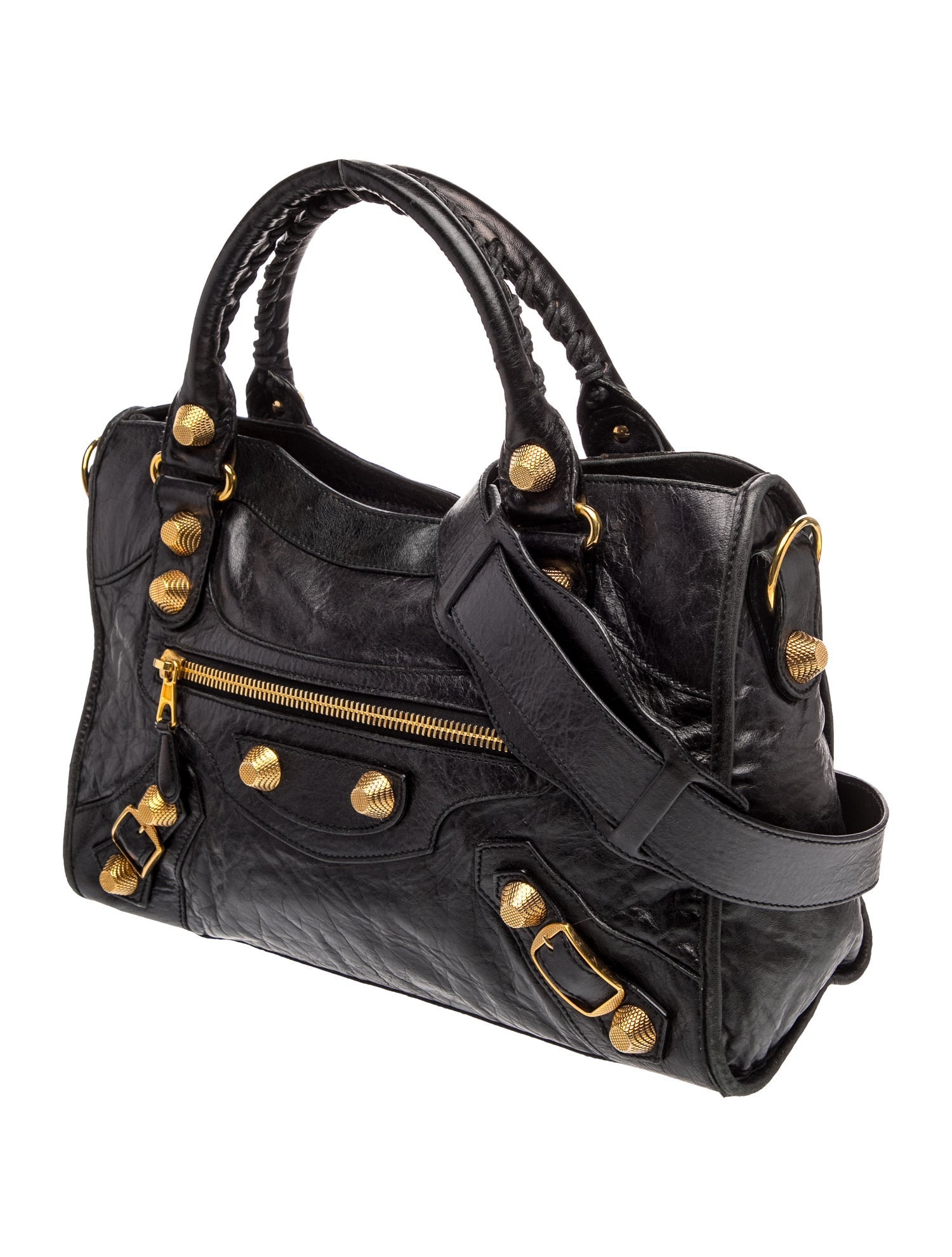 Balenciaga Leather Motocross City Giant