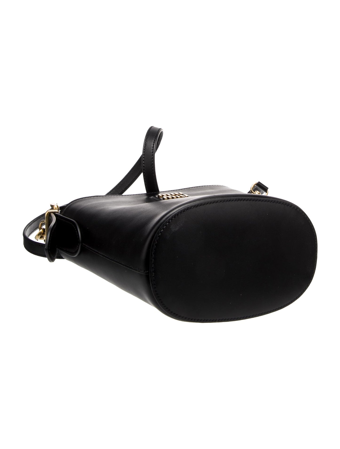 Miu Miu Leather Bucket Bag