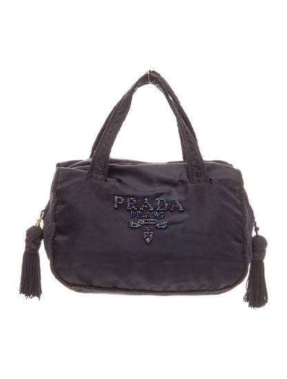 Prada Tessuto Nylon Top Handle Bag Vintage