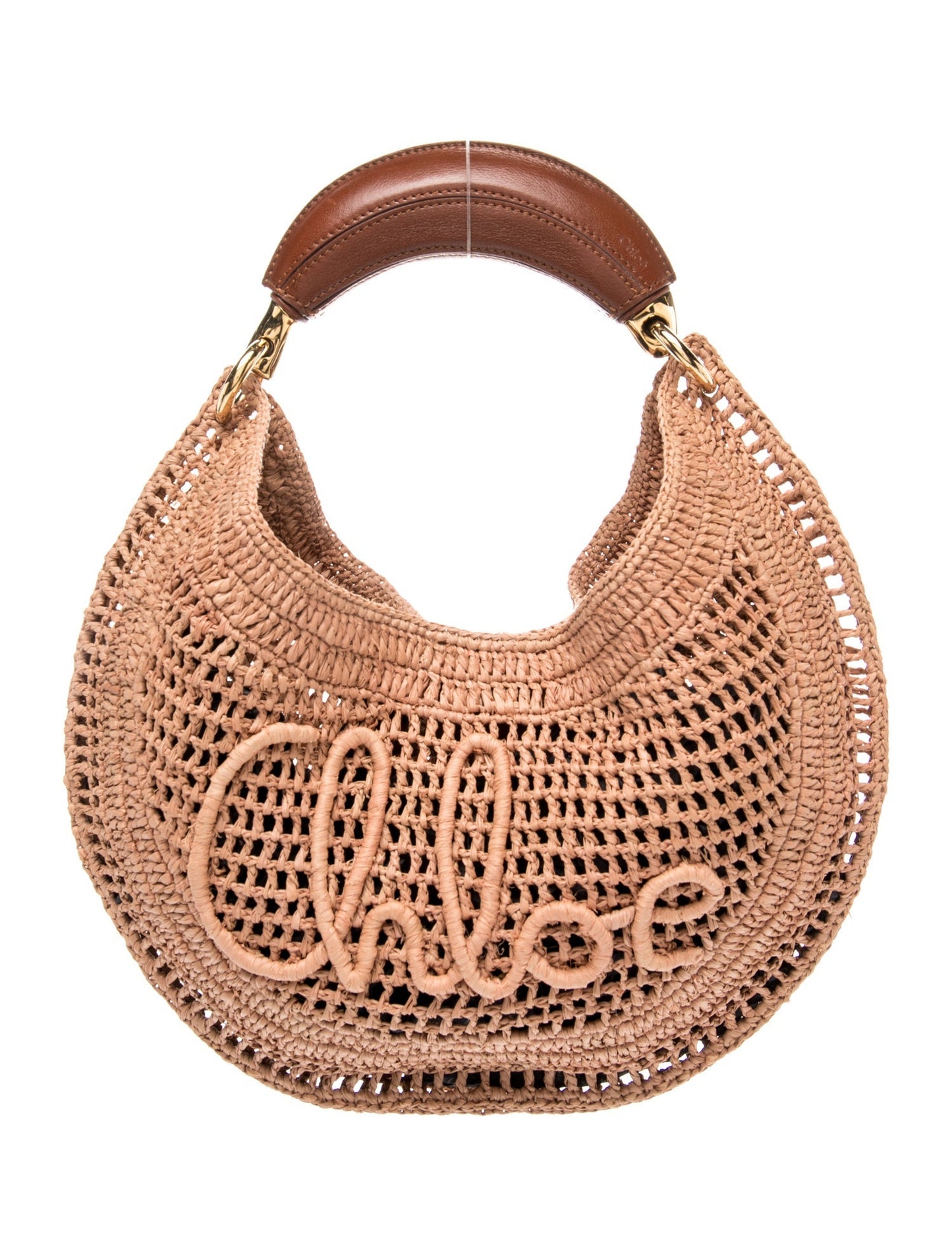Chloé Straw Chloe Summer Banana Mini