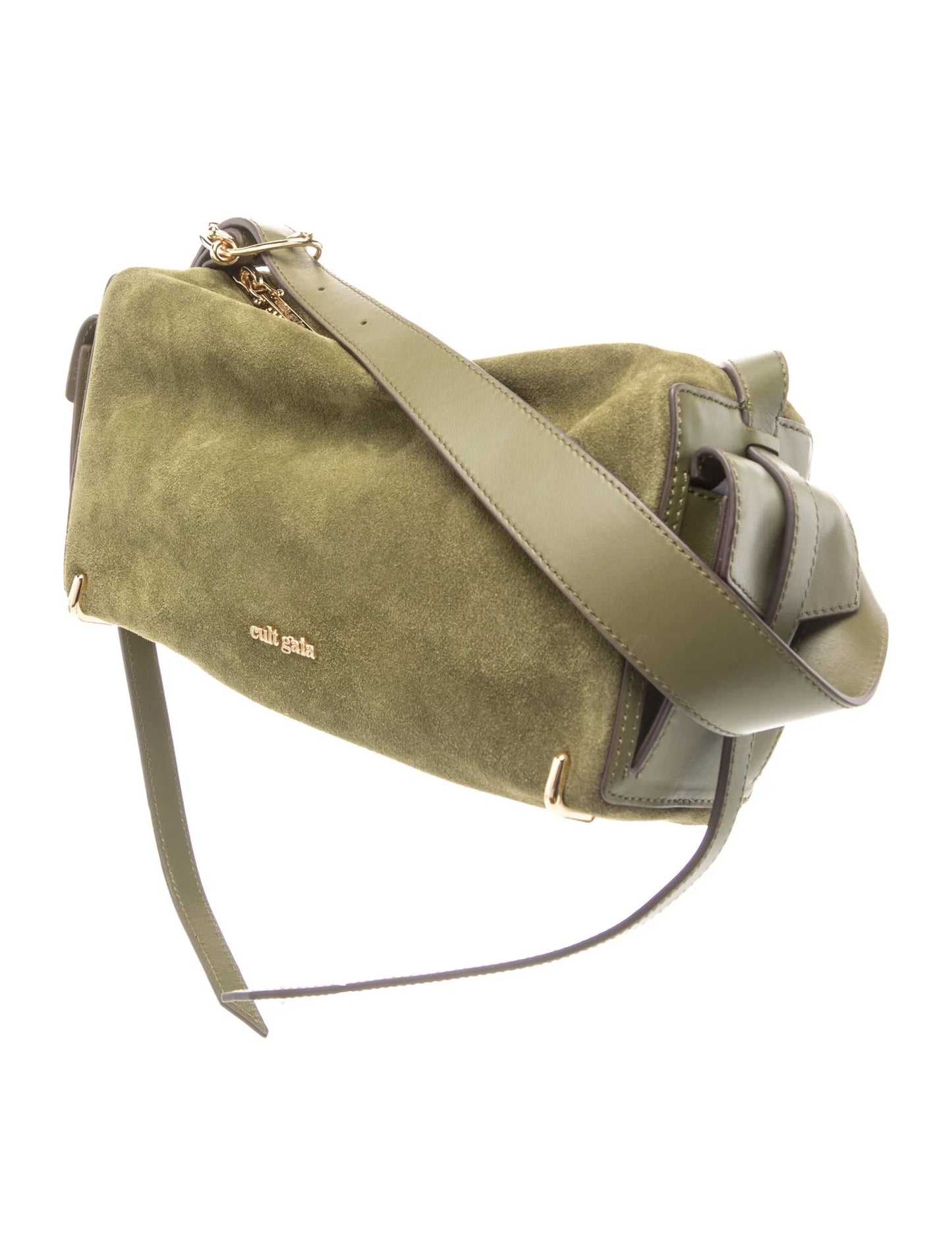 Suede Shoulder Bag