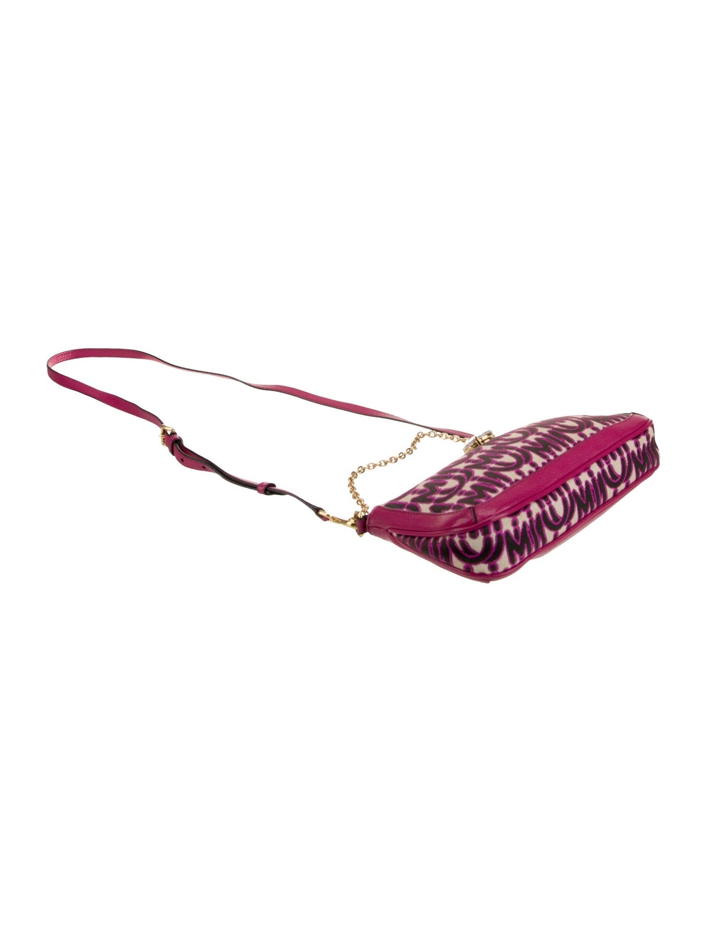 Miu Miu Canvas Crossbody Bag