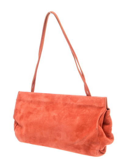 The Row Suede Abby Suede Shoulder Bag Small