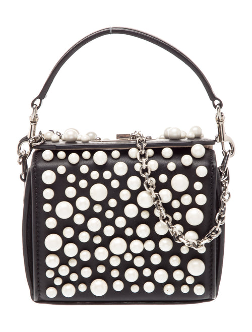 Alexander McQueen Leather Top Handle Bag