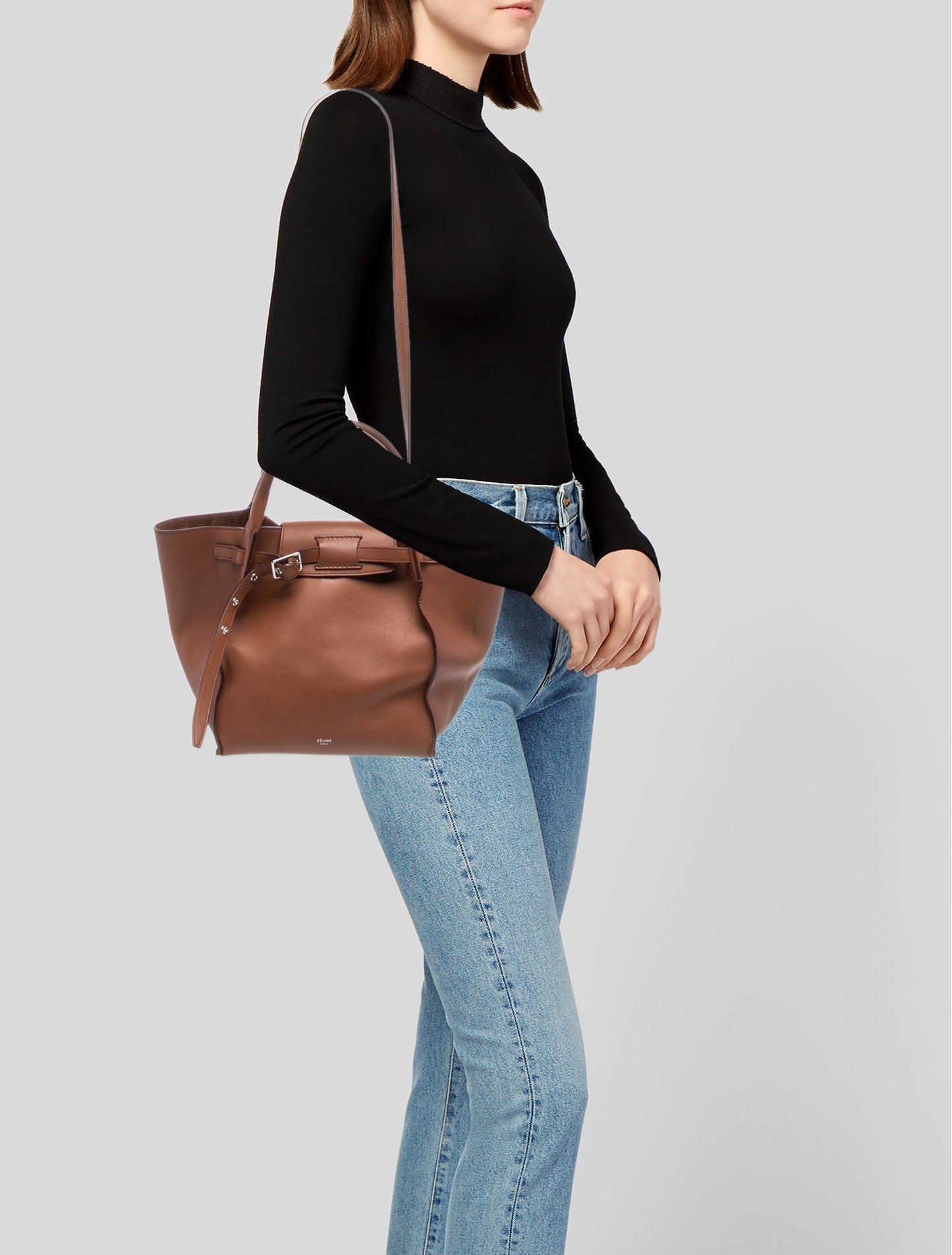 Celine Leather Big Bag Small