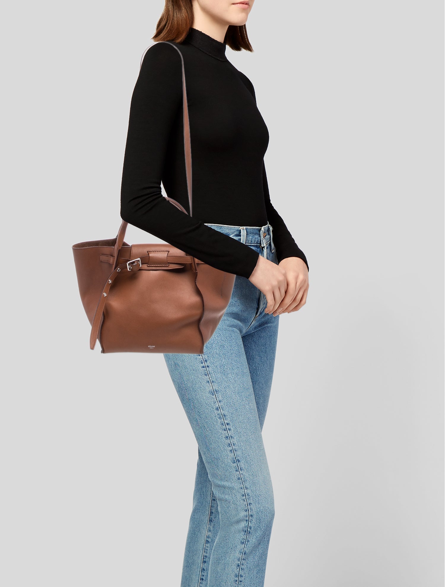 Celine Leather Big Bag Small