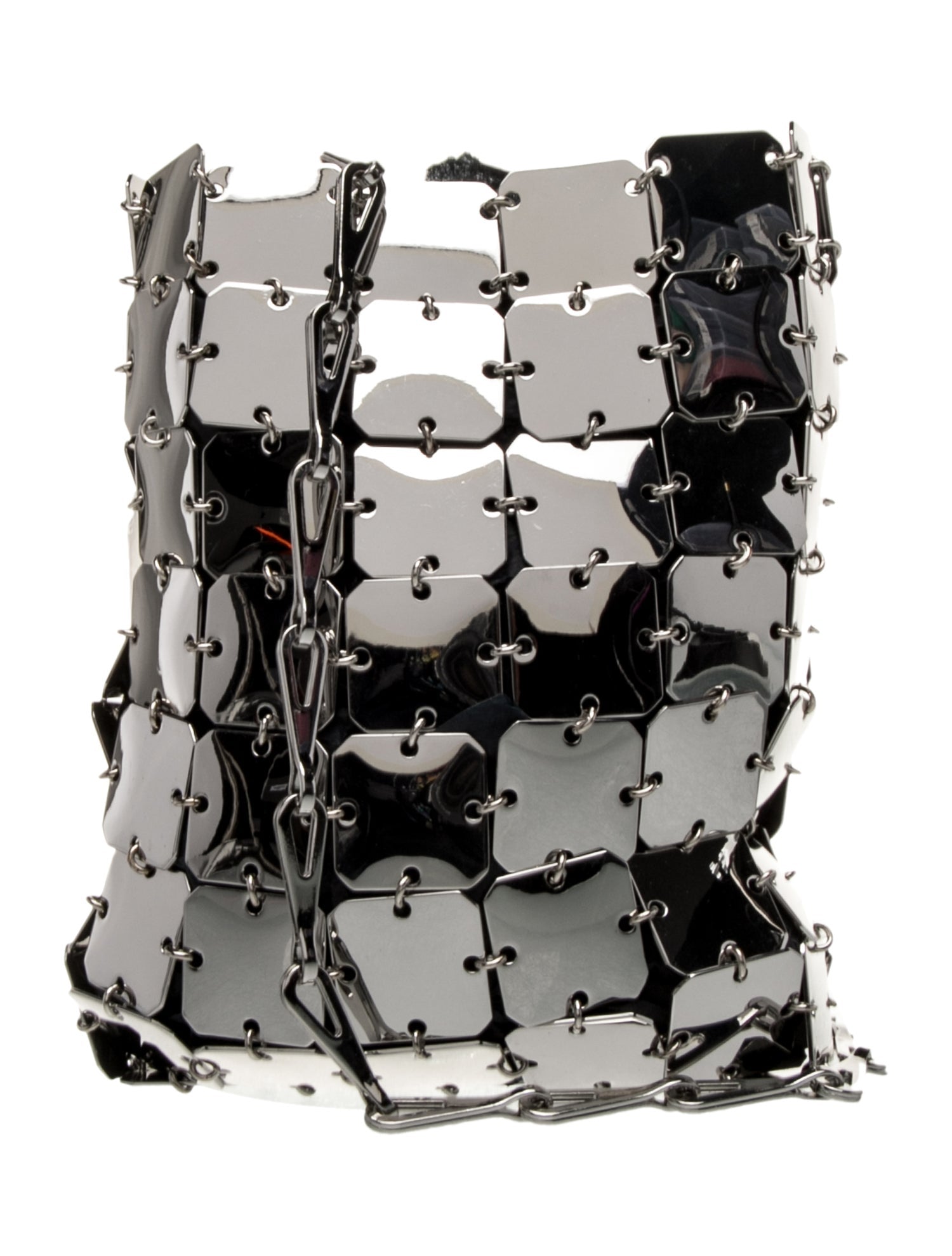 Paco Rabanne Metal Bucket Bag