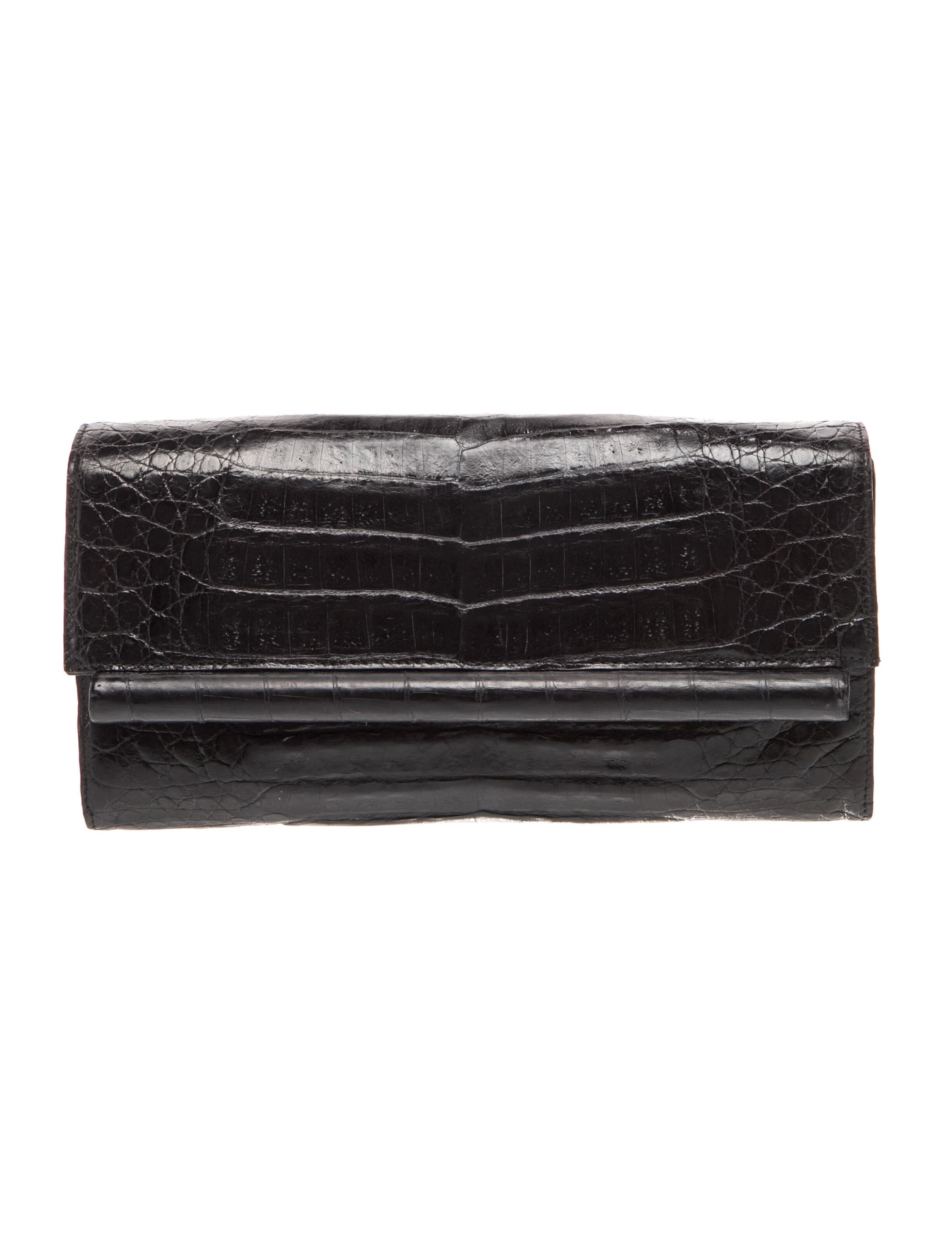 Nancy Gonzalez Crocodile Clutch
