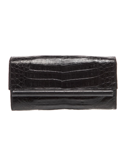 Nancy Gonzalez Crocodile Clutch