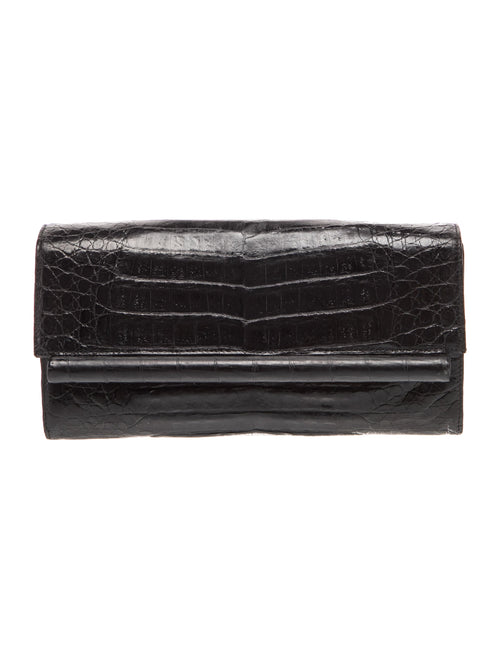 Nancy Gonzalez Crocodile Clutch