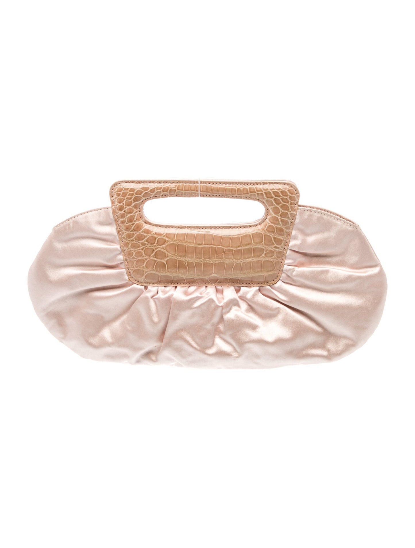 Christian Louboutin Satin Top Handle Bag
