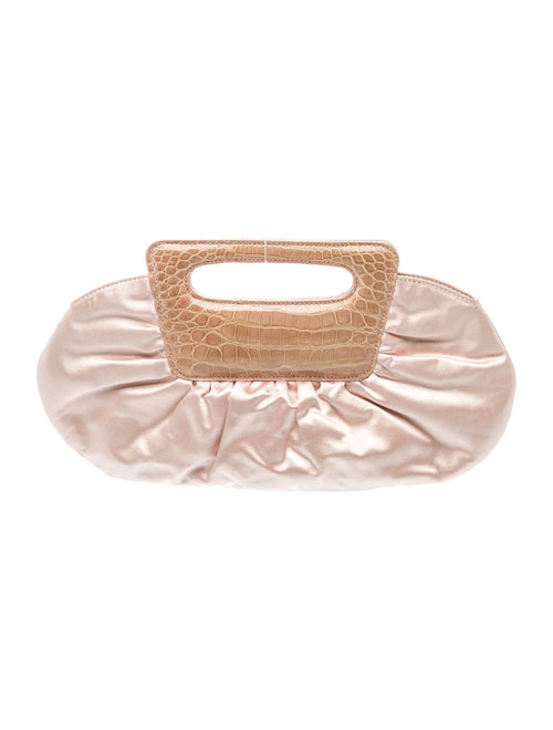 Christian Louboutin Satin Top Handle Bag