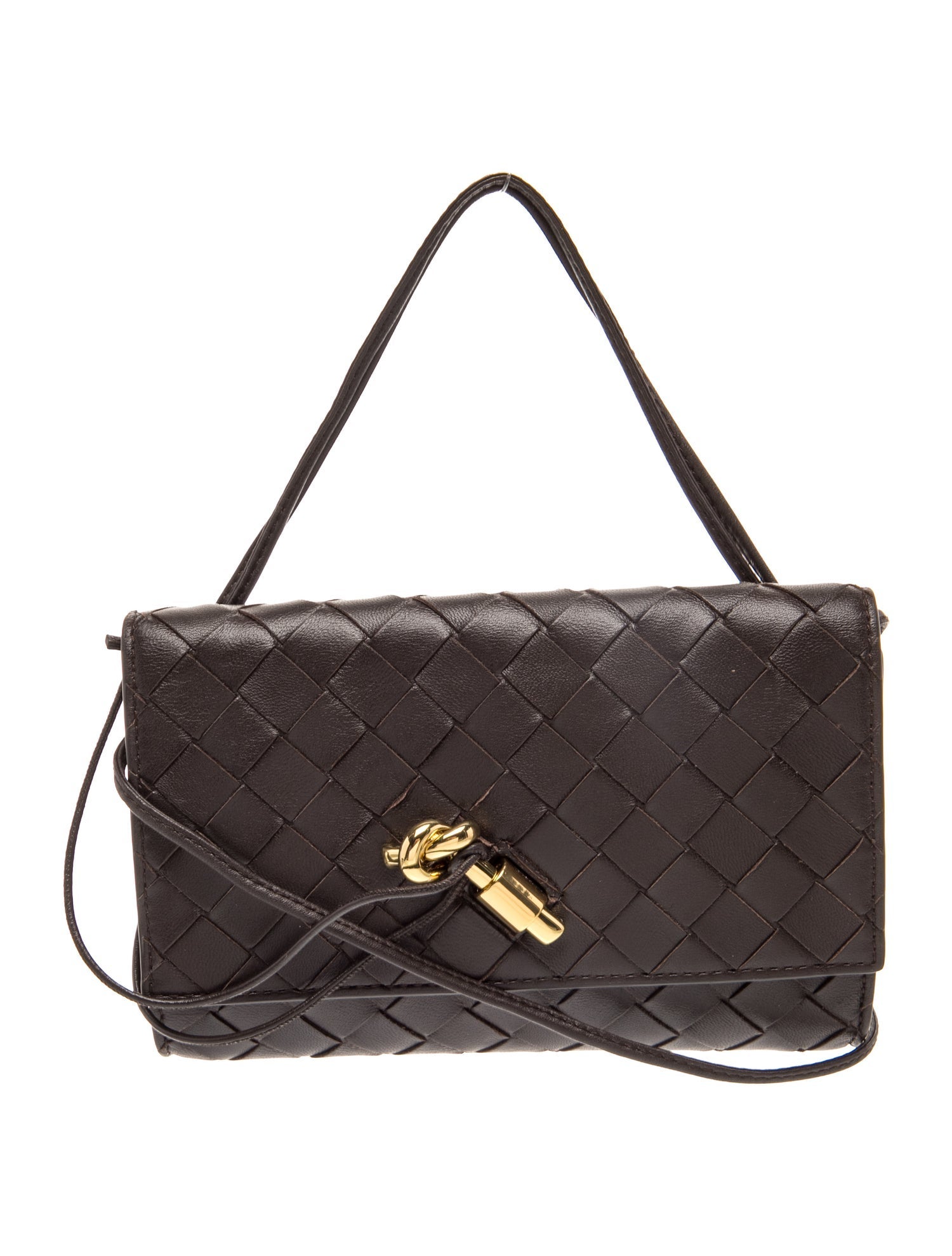 Bottega Veneta Intrecciato Andiamo pouch on strap