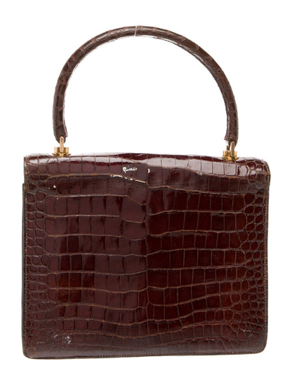 Hermès Crocodile Sac Croisade
