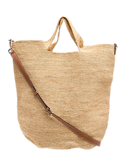 Loewe Raffia Messenger Bag