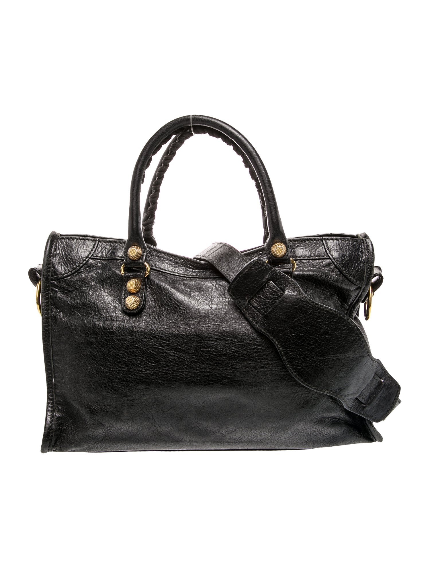 Balenciaga Leather Motocross City Giant