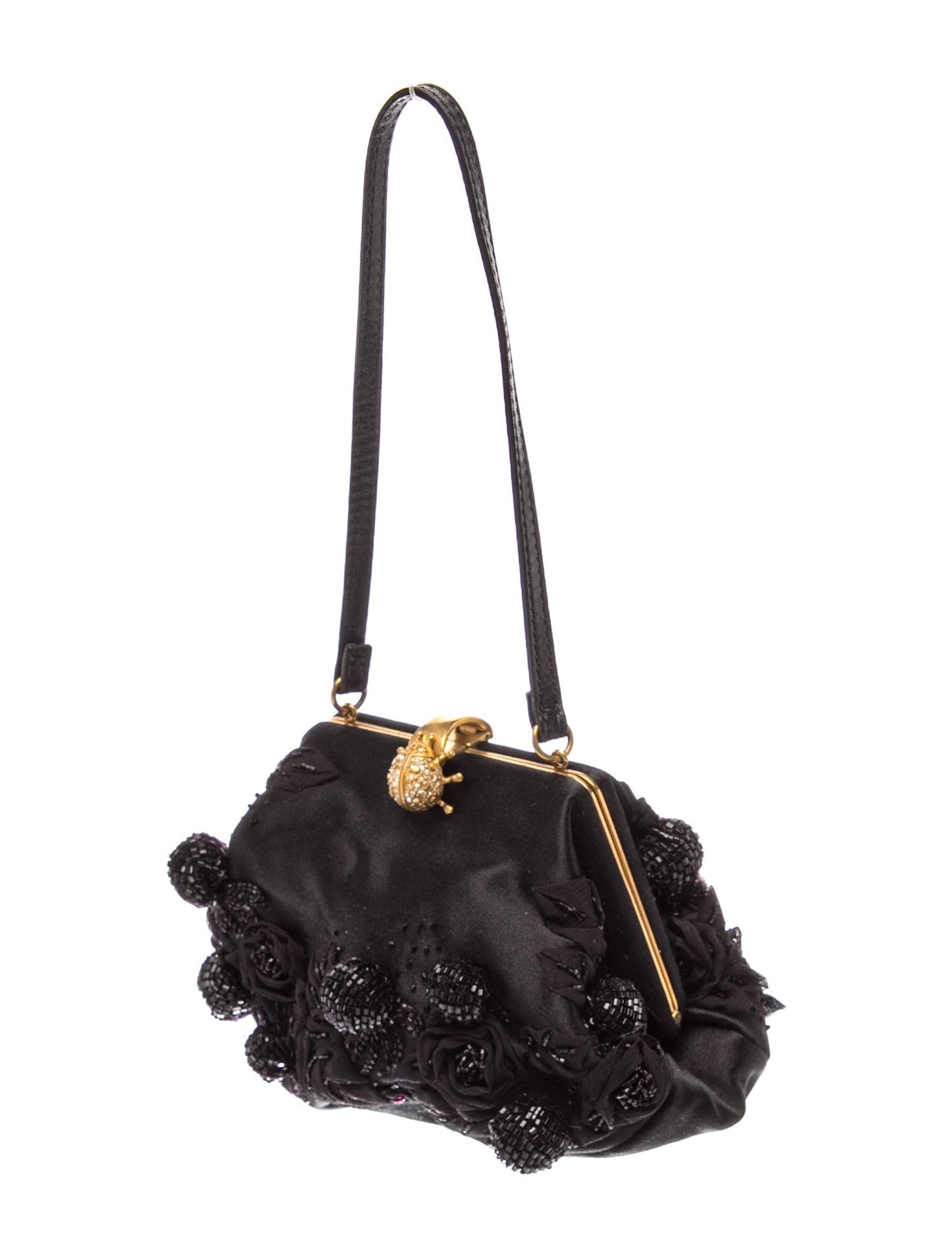 Valentino Satin Shoulder Bag
