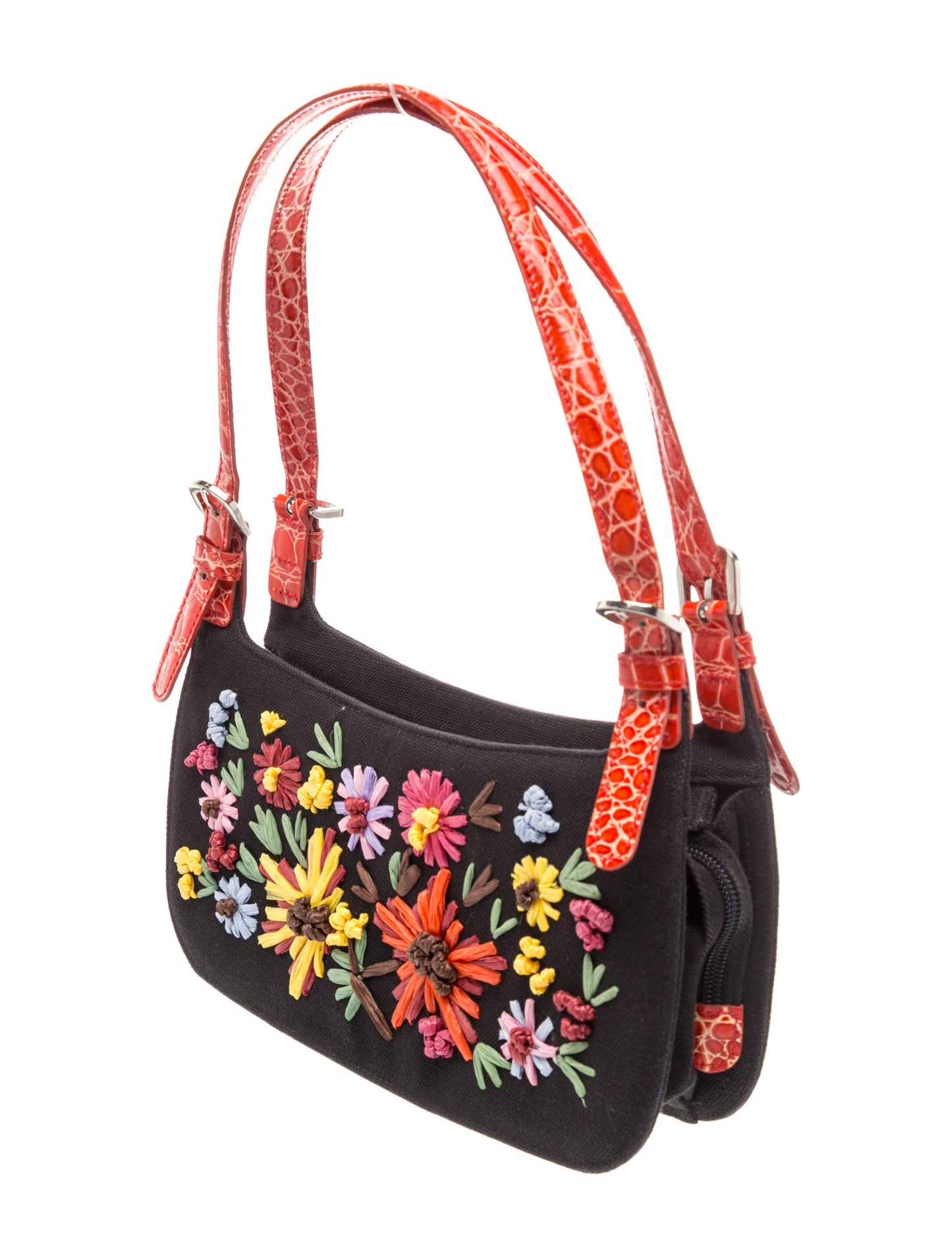 Moschino Canvas Shoulder Bag