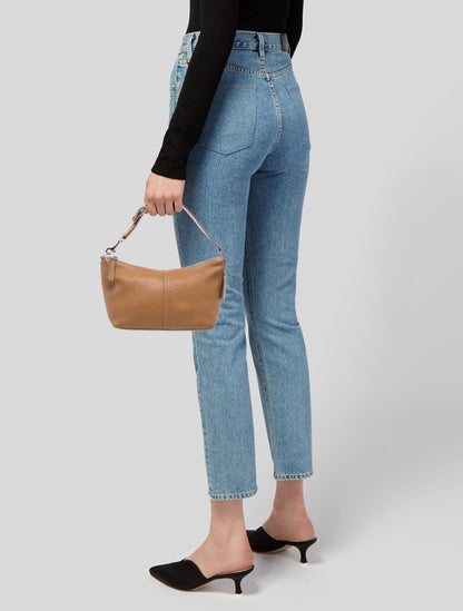 Coach Leather Top Handle Bag