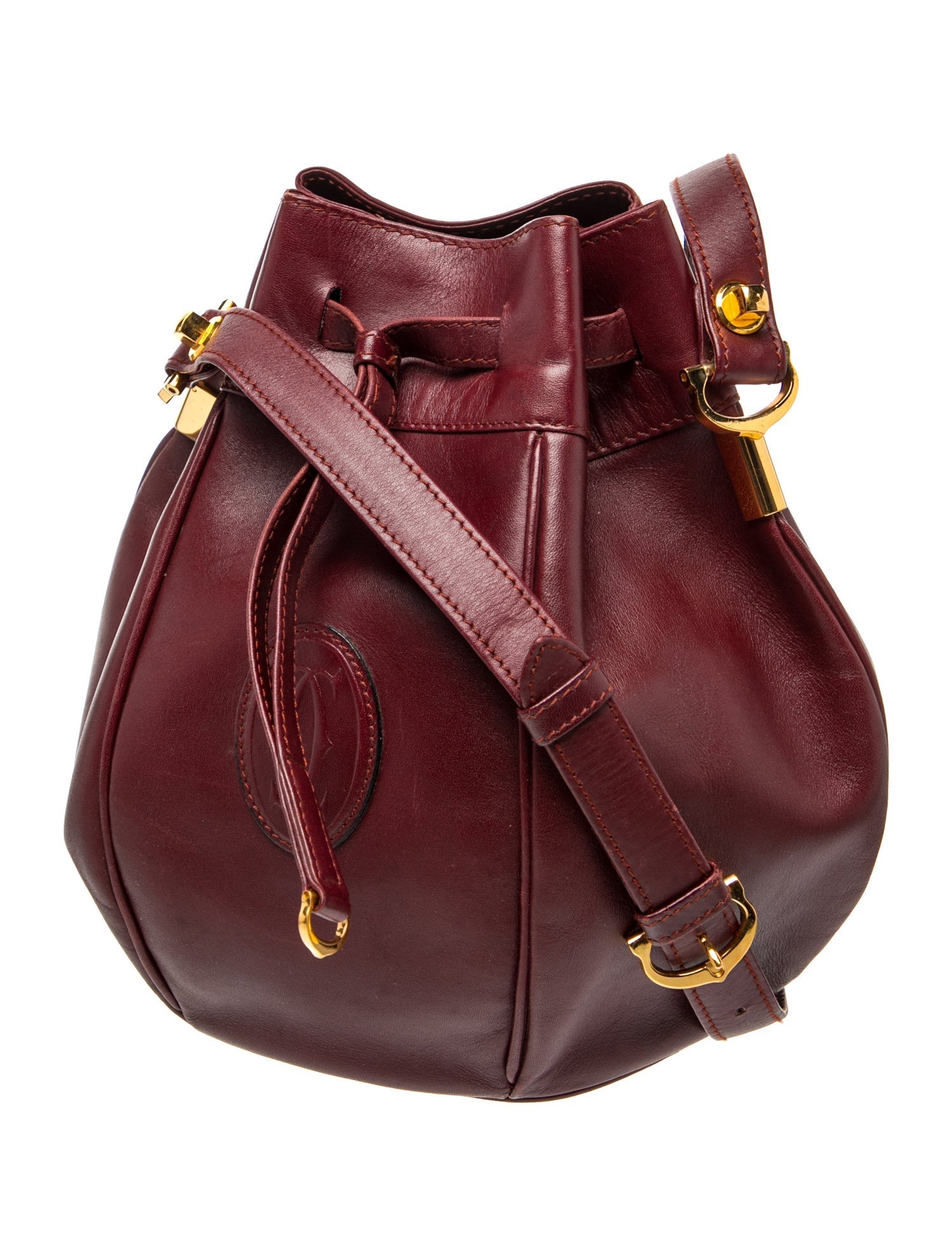 Cartier Leather Bucket Bag