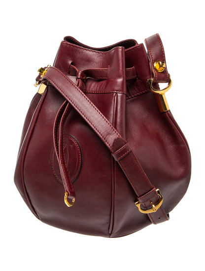 Cartier Leather Bucket Bag