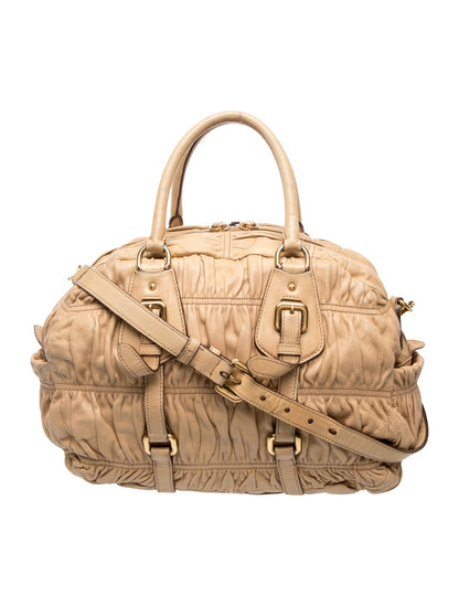 Prada Signature Top Handle Bag
