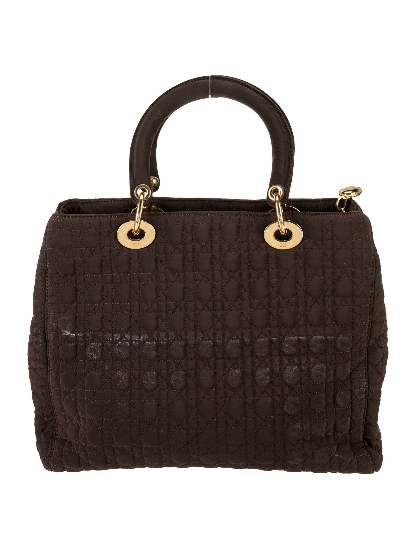 Christian Dior Cannage Top Handle Bag Medium