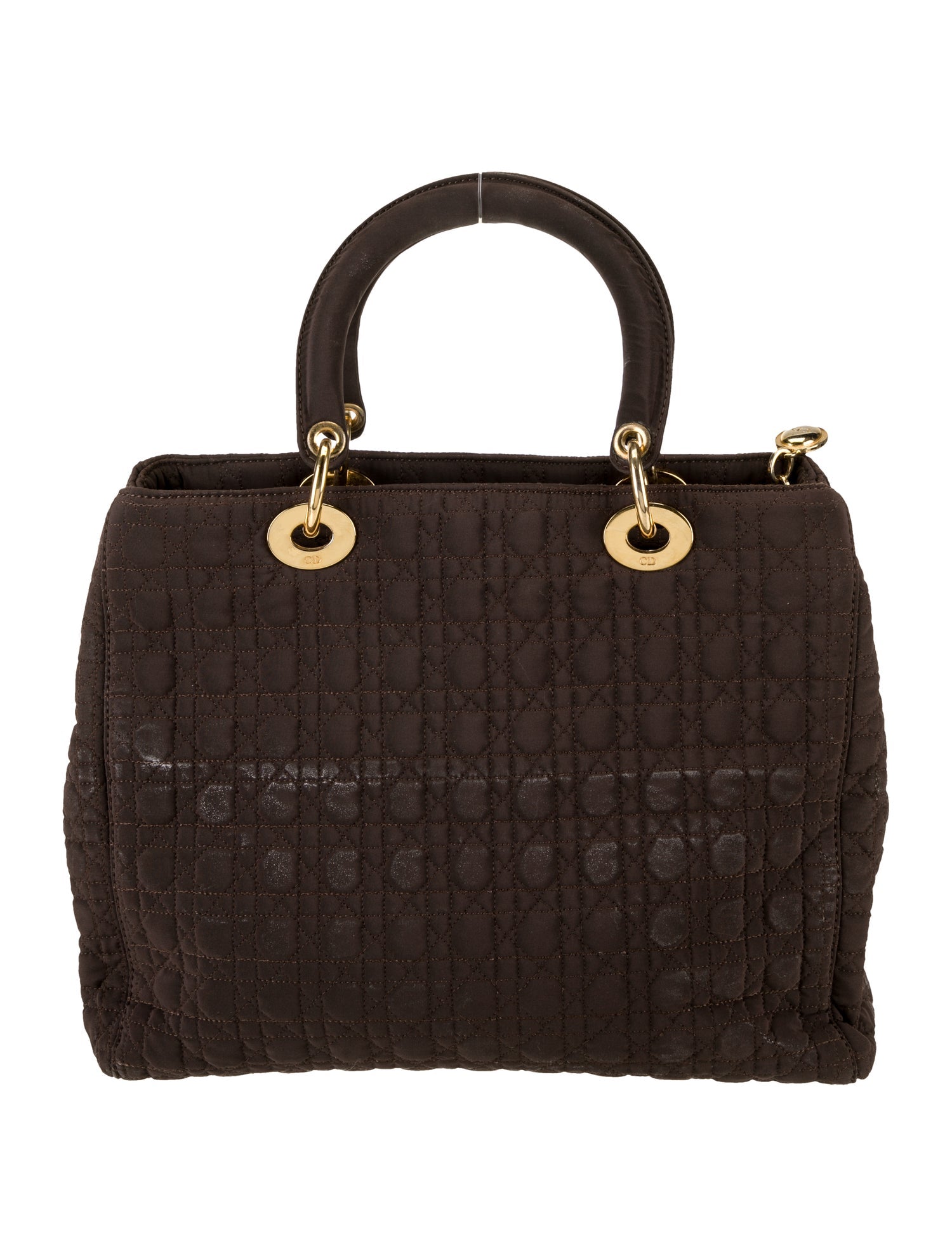Christian Dior Cannage Top Handle Bag Medium