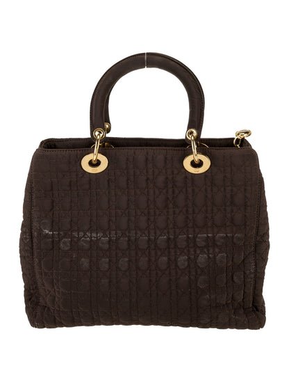Christian Dior Cannage Top Handle Bag Medium