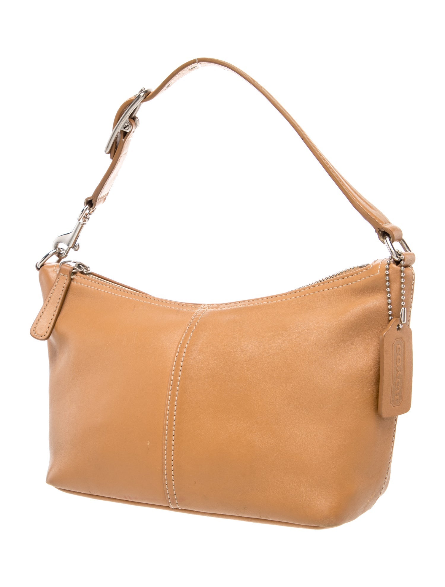 Coach Leather Top Handle Bag