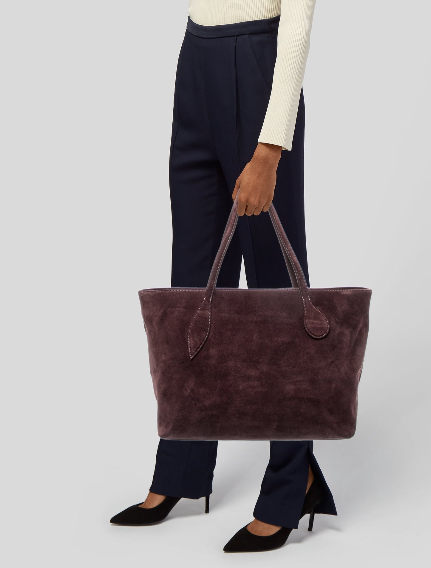 Liffner Suede Tote w/ Tags
