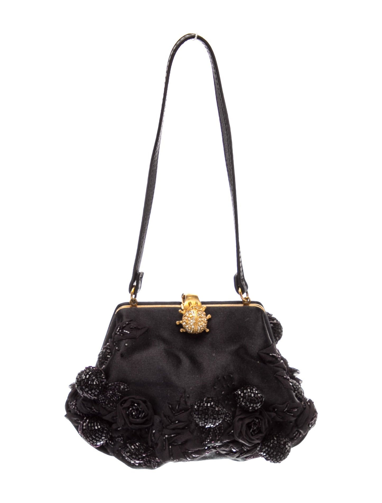 Valentino Satin Shoulder Bag